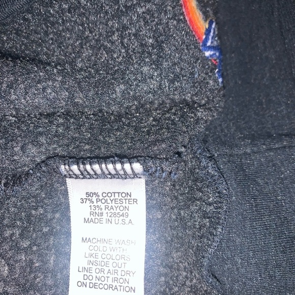 Aviator Nation Smiley Face Gold Foil Hoodie Gray Unisex Large - Picture 11 of 11